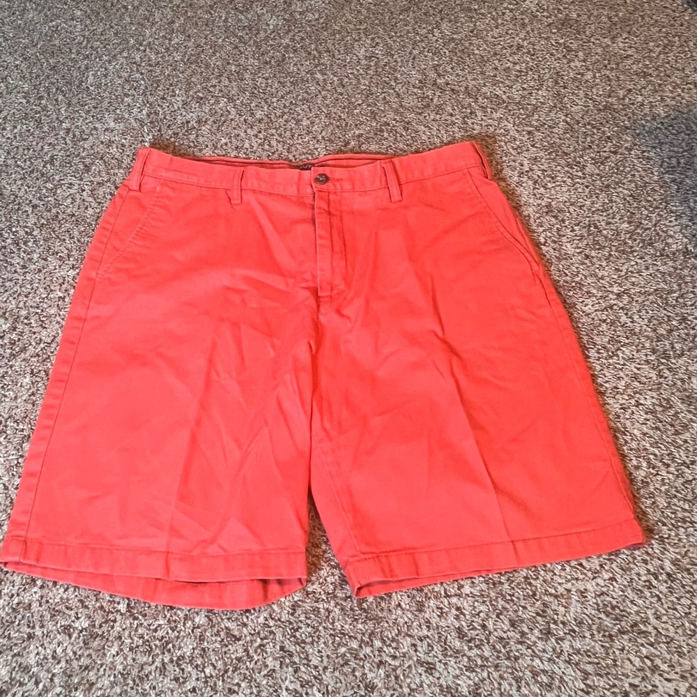 Nautica Coral Shorts Flat Front‎ Casual Summer Shorts 38